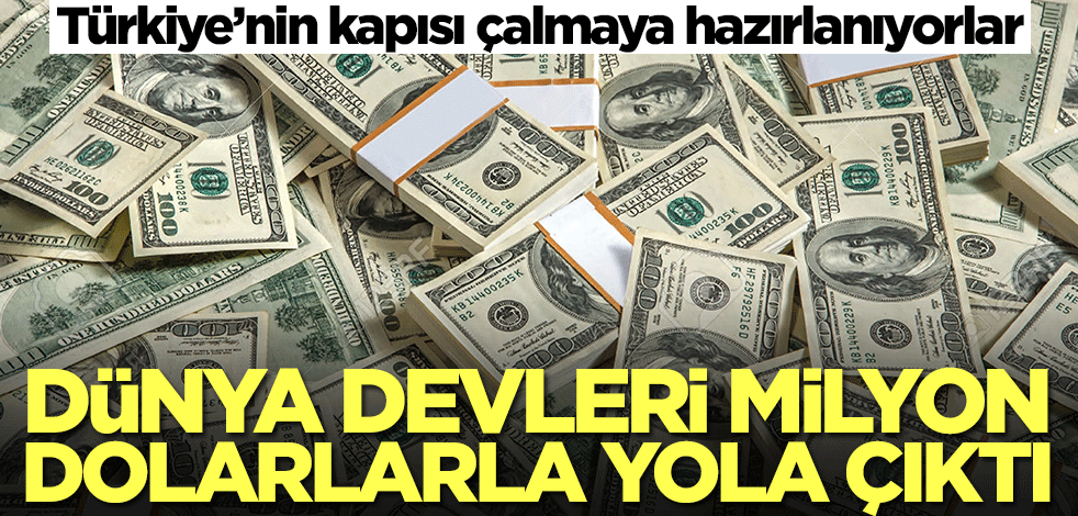 Türkiye'nin kapısını çalmaya hazırlanıyorlar! Dünya devleri milyon dolarlarla yola çıktı