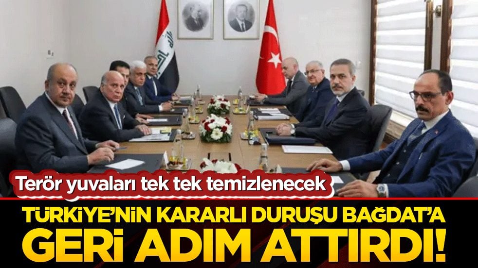 Türkiye’nin kararlı duruşu Bağdat’a geri adım attırdı! Terör yuvaları tek tek temizlenecek!