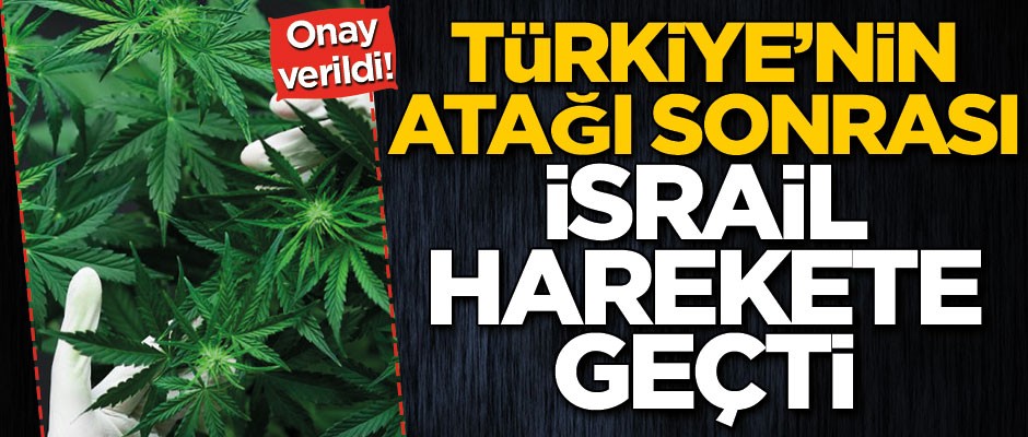 Türkiye'nin 'kenevir' atağı sonrası İsrail harekete geçti