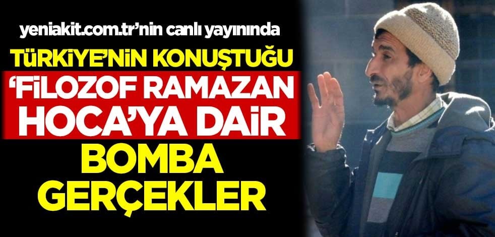 Türkiye’nin konuştuğu ‘Filozof Ramazan Hoca’ya dair bomba gerçekler