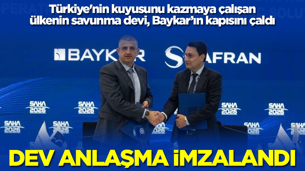 Türkiye'nin kuyusunu kazmaya çalışan ülkenin savunma devi, Baykar’ın kapısını çaldı: Dev anlaşma imzalandı