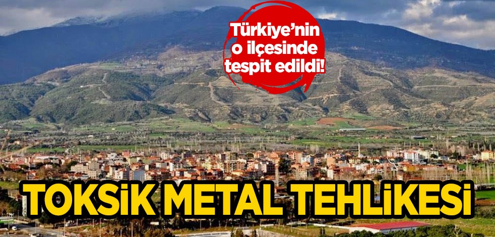 Türkiye'nin o ilçesinde toksik metal şüphesi: Yeraltından gelen su... Daha zararlı madde tehlikesi! Tespit edildi