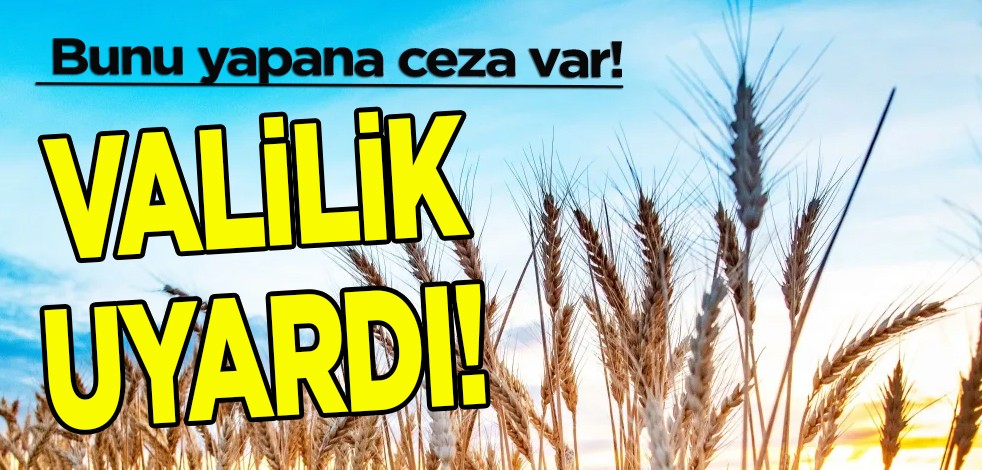 Türkiye'nin o ilinde valilik kararı! Bir uyarı daha: Bunu yapana (TL) para ödeyecek, ceza geliyor! İlişkin açıklama