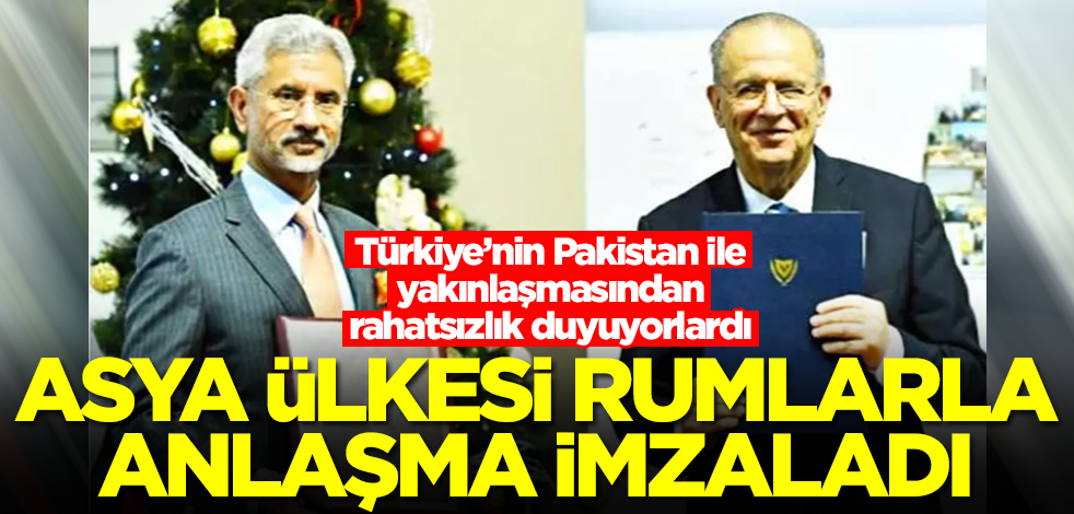 Türkiye'nin Pakistan ile yakınlaşması onları rahatsız etti! Asya ülkesi Rumlarla anlaştı