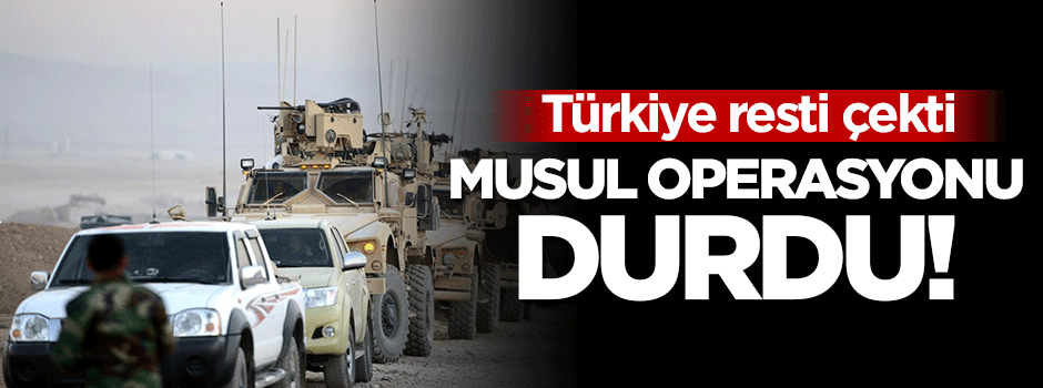 Türkiye'nin resti oyunu bozdu!