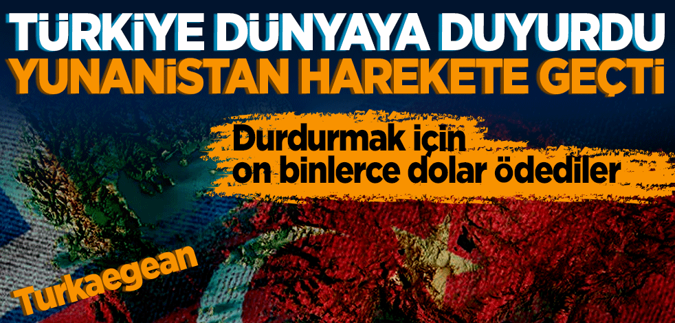 Türkiye'nin sloganı rahatsız etti! Yunanistan durdurmak için on binlerce dolar ödedi
