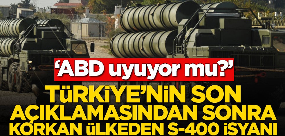Türkiye’nin son açıklamasından sonra korkan Yunanistan’dan ABD’ye S-400 isyanı