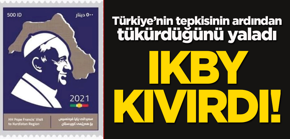 Türkiye'nin tepkisinin ardından sözde 'Kürdistan' haritası yayınlayan IKBY kıvırdı!