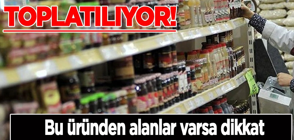 Türkiye'nin Ünlü reçel markası toplatılıyor! Bu üründen alanlar varsa dikkat: Marketten aldıysanız sakın yemeyin