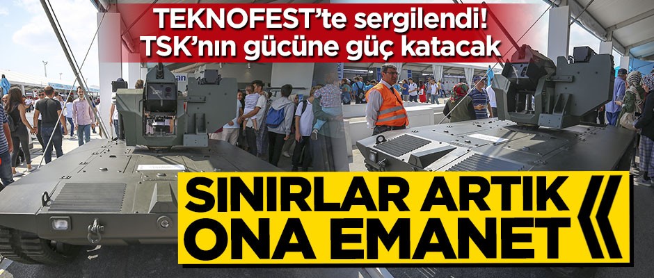 Türkiye'nin yeni mini tankı görücüye çıktı