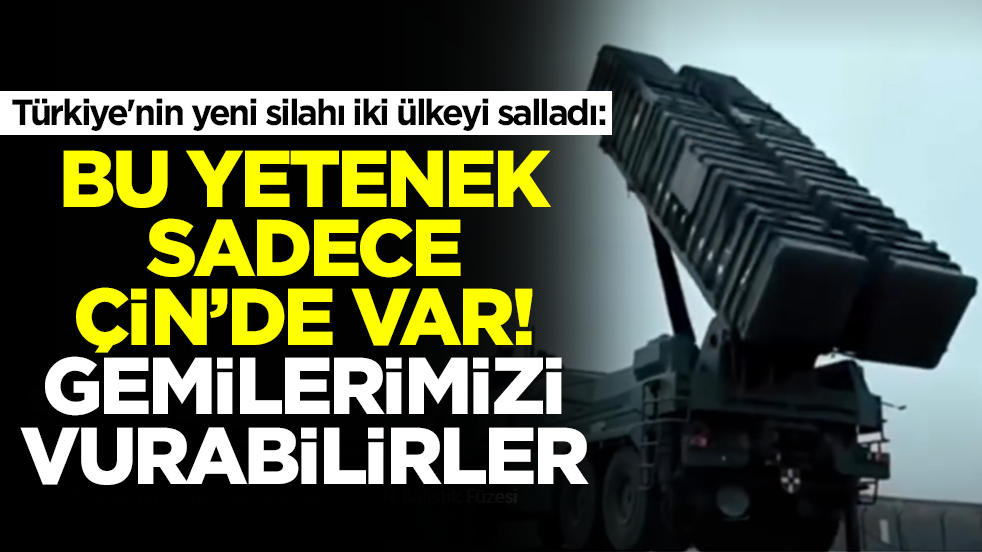 Türkiye'nin yeni silahı iki ülkede depreme neden oldu: Bundan sadece Çin'de var, gemilerimizi vurabilirler