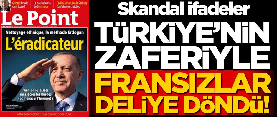 Türkiye'nin zaferi sonrası adeta deliye döndüler! Erdoğan hakkında akılalmaz manşet