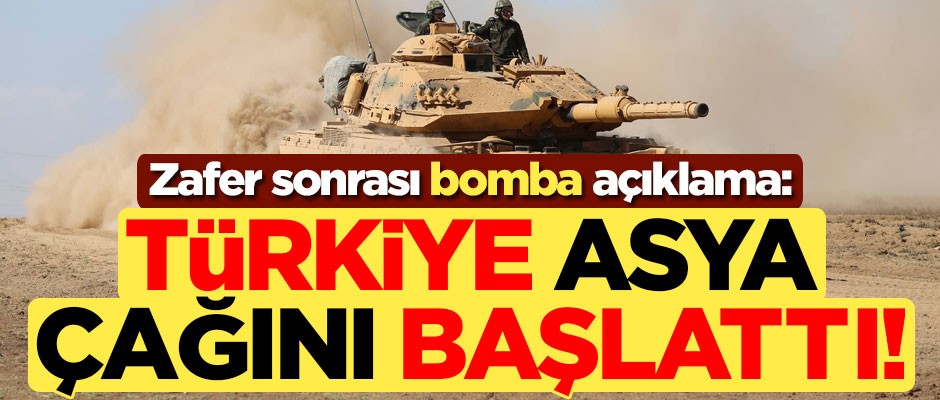 Türkiye'nin zaferi sonrası bomba açıklama: Atlantik sistemini bitiren Türkiye, Asya Çağını başlattı