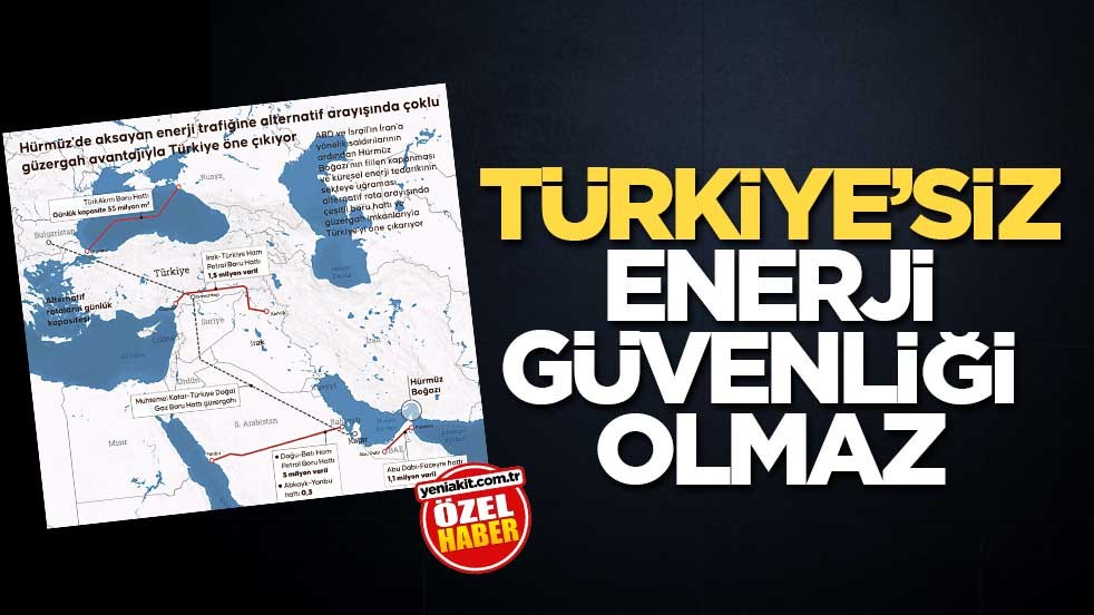 Türkiye’siz enerji güvenliği olmaz