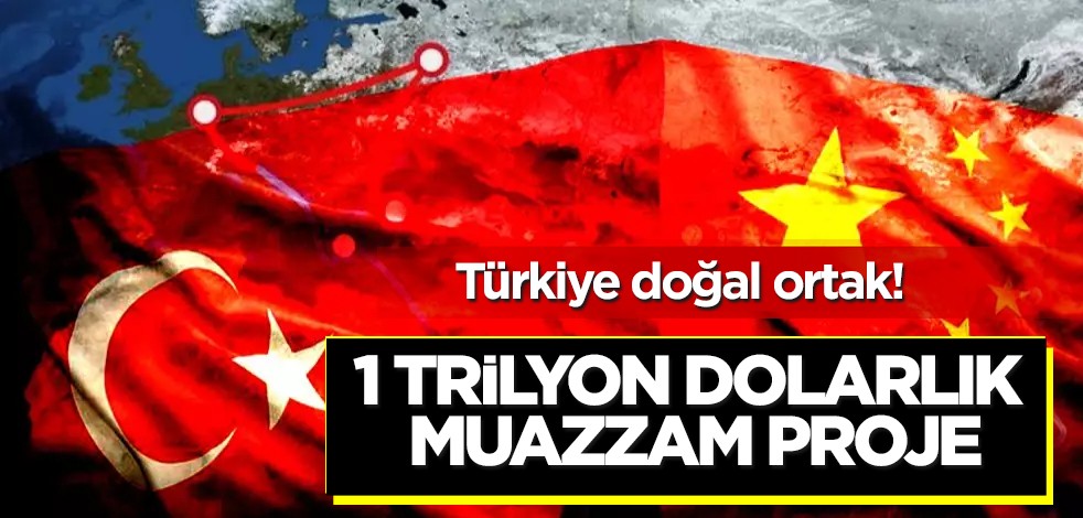 Türkiye'ye 1 trilyon dolarlık gelir! Çok büyük 'Kuşak Yol Girişimi' projesi: Tarihi anlaşma duyuruldu