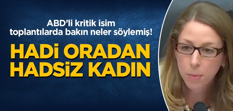 Türkiye'ye aklınca ayar vermeye geldi! ABD'li kritik isim, toplantılarda bakın neler söylemiş