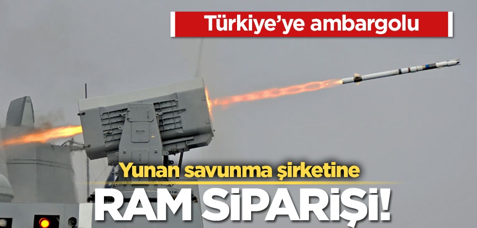 Türkiye'ye ambargolu ama ABD’den Yunan savunma şirketine RAM siparişi! Türkiye'den hamle...