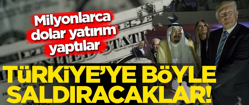 Türkiye’ye böyle saldıracaklar! Milyonlarca dolar yatırım yaptılar