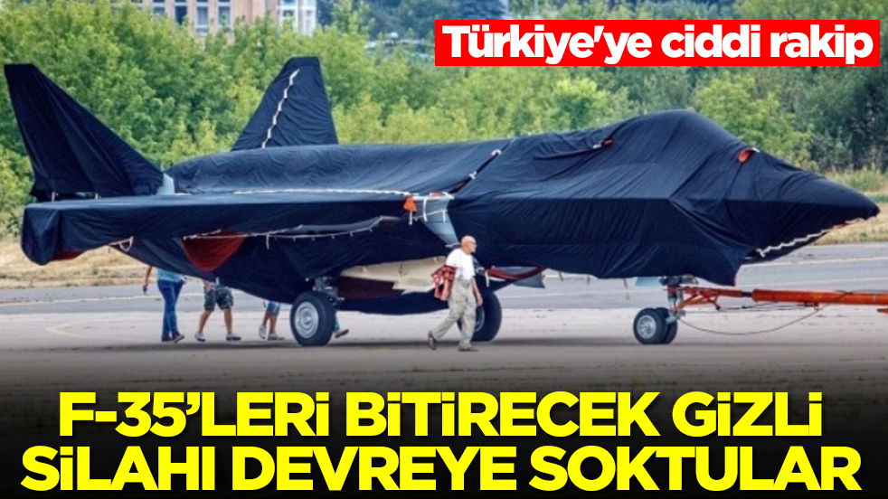 Türkiye'ye ciddi rakip: F-35'leri bitirecek gizli silahı devreye soktular