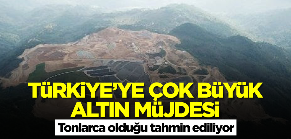 Türkiye'ye çok büyük altın müjdesi! Tonlarca olduğu tahmin ediliyor