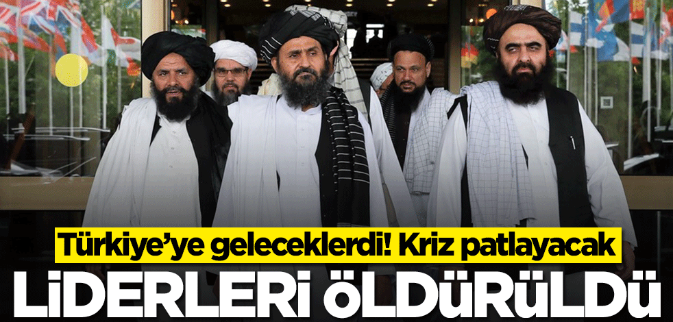 Türkiye’ye geleceklerdi! Taliban lideri öldürüldü