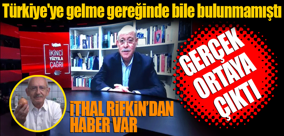 Türkiye'ye gelme gereğinde bile bulunmamıştı! Kılıçdaroğlu'nun ithal danışmanı Rifkin ile ilgili gerçek ortaya çıktı