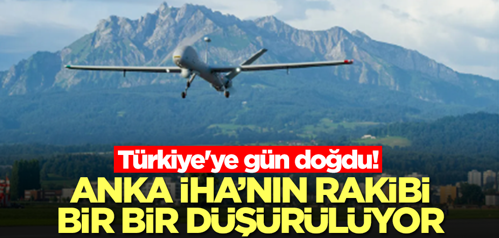 Türkiye'ye gün doğdu! ANKA İHA’nın rakibi bir bir düşürülüyor