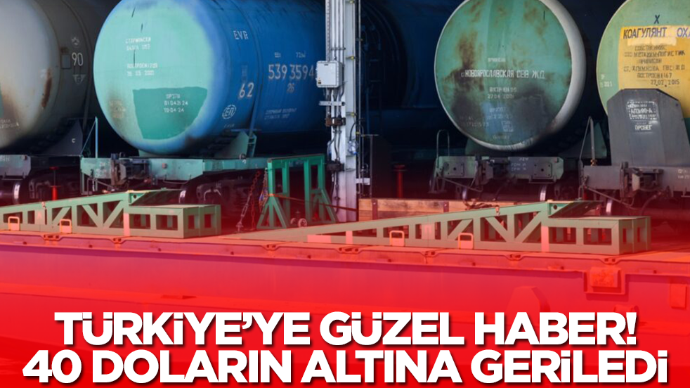 Türkiye'ye güzel haber: 40 doların altına düştü