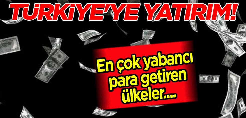 Türkiye'ye İlk çeyrekte 1,5 milyar dolarlık doğrudan yatırım! Türkiye'yi ayrıştıran yatırım araçlarından akış