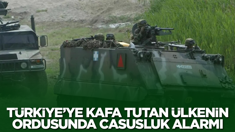 Türkiye'ye kafa tutan ülkesinin ordusunda casus alarmı 