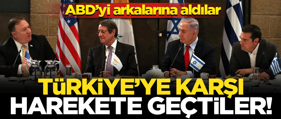Türkiye'ye karşı harekete geçtiler! ABD'yi arkalarına alıp imzayı attılar
