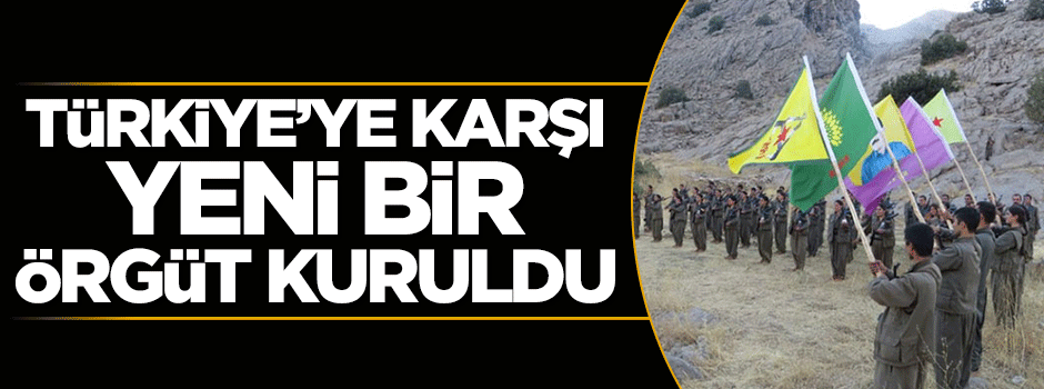 Türkiye'ye karşı yeni bir örgüt daha kuruldu