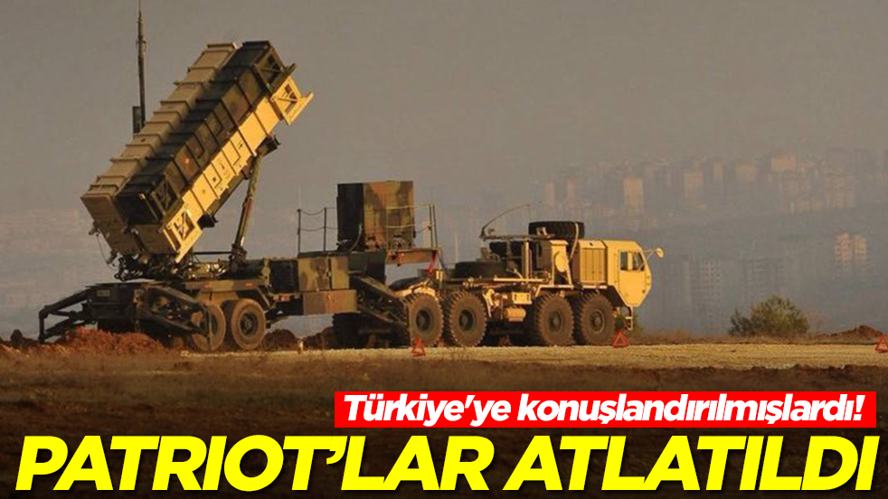 Türkiye'ye konuşlandırılmışlardı! Şok gelişme, Patriot'lar atlatıldı