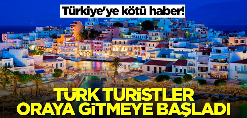 Türkiye'ye kötü haber! Türk turistler oraya gitmeye başladı