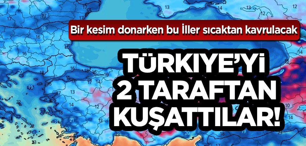 Türkiye'ye meteoroloji ilan etti: Afrika'dan sıcak, Sibirya'dan soğuk gelecek, çok az kaldı! Kaynağı belli oldu