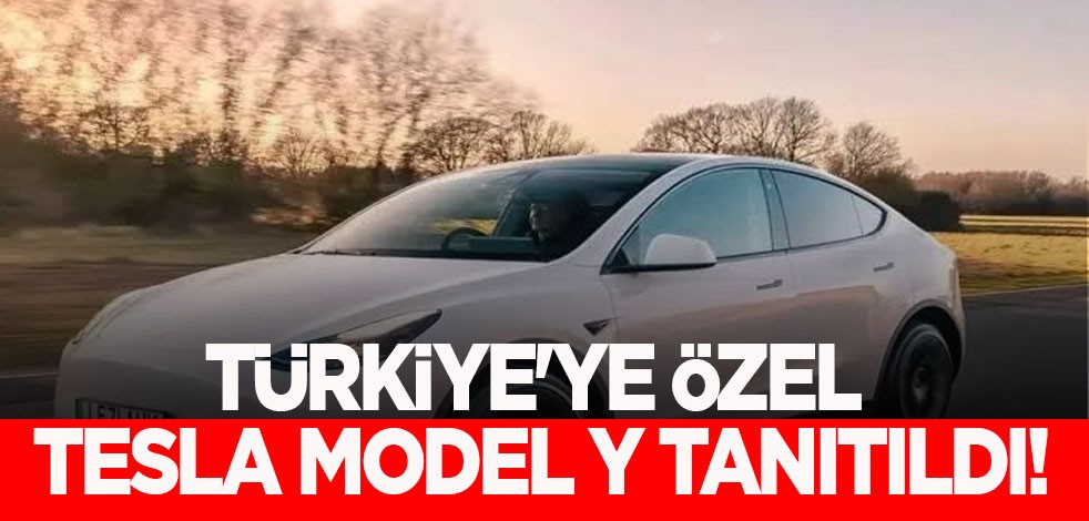 Popüler olacak! Türkiye'ye özel elektrikli Tesla Model Y merak ediliyordu: Tanıtıldı! İlk defa görüldü, işte detaylar
