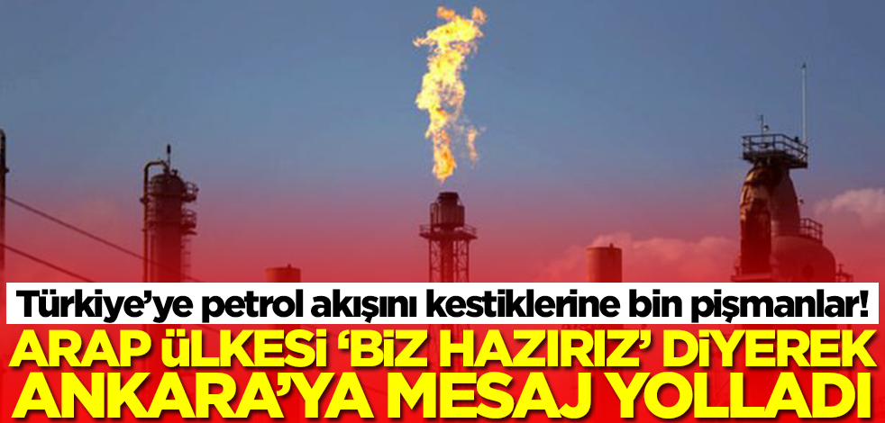 Türkiye'ye petrol göndermediklerine pişman oldular! Arap ülkesi 'biz hazırız' diyerek çağrı yaptı