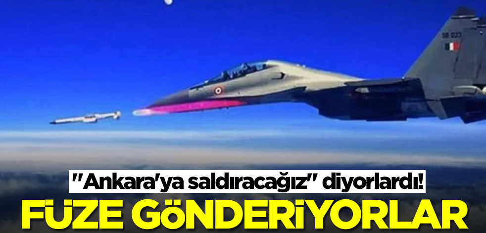 "Türkiye'ye saldıracağız" diyorlardı! Füze gönderiyorlar