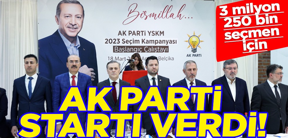 Türkiye’ye seçim öncesi: AK Parti yurt dışındaki milyonlarca seçmen için çalışmalarına başladı! İsviçre, Polonya, Almanya Fransa...