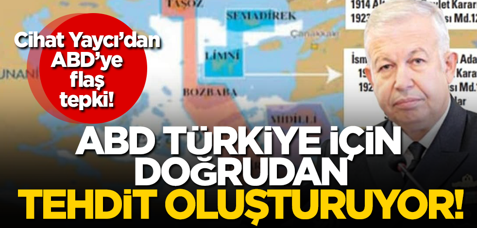Cihat Yaycı'dan ABD'ye tepki: ABD, 'Constantinople' diyor, burası İstanbul'dur, Biden yönetimi aklına başına almalı