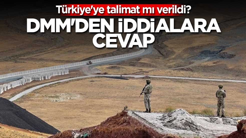 Türkiye'ye talimat mı verildi? DMM'den iddialara cevap