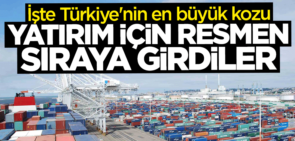 Türkiye'ye yatırım için sıraya girdiler! En büyük koz lojistik