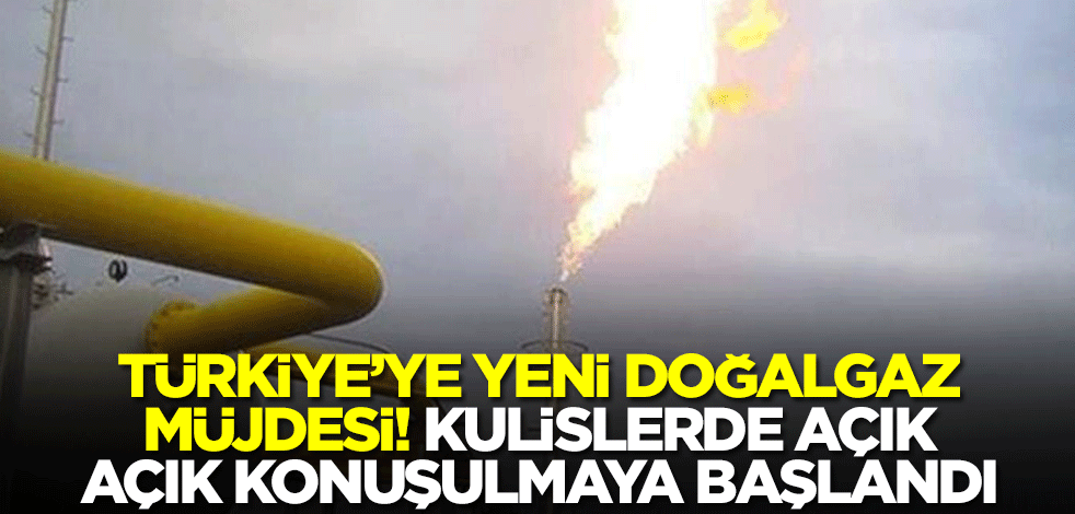 Türkiye'ye yeni doğalgaz müjdesi! Kulislerde açık açık konuşulmaya başlandı