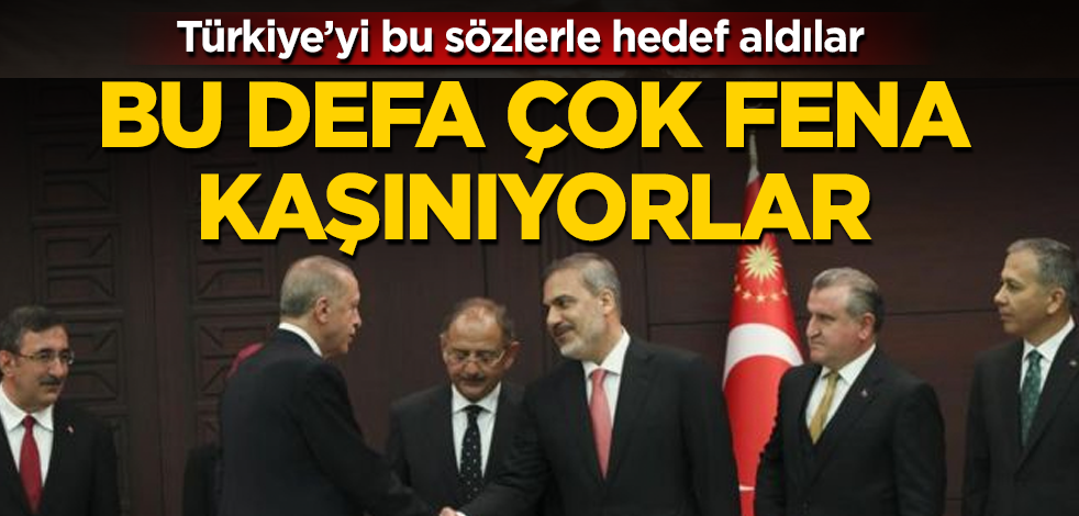 Türkiye’yi bu sözlerle hedef aldılar! Bu defa çok fena kaşınıyorlar