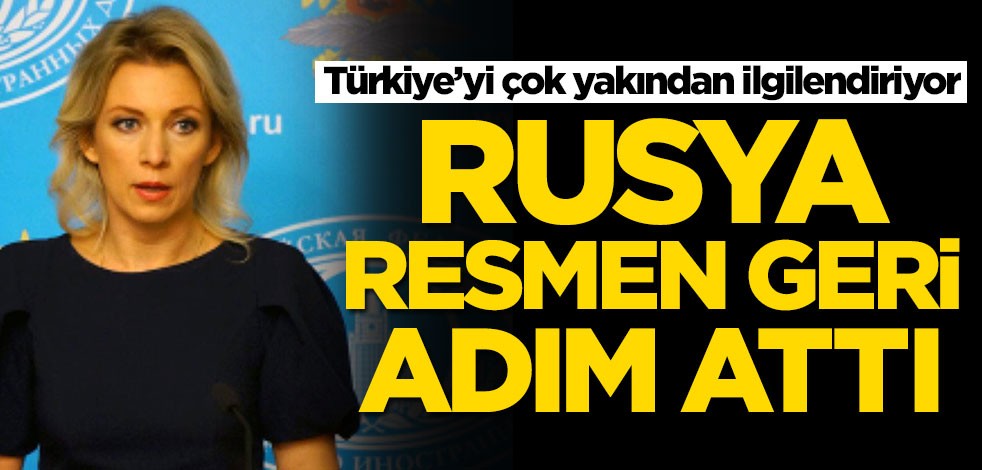 Türkiye’yi çok yakından ilgilendiriyor! Rusya resmen geri adım attı