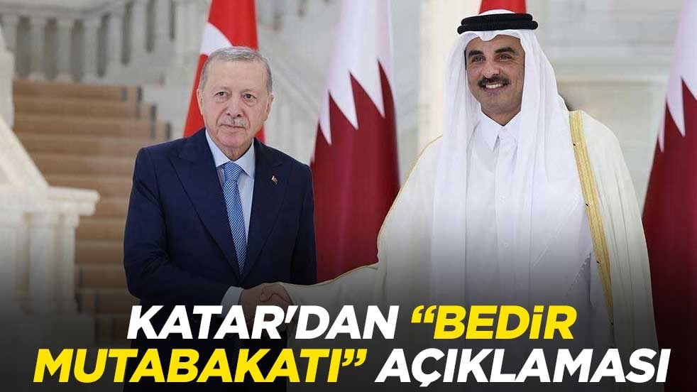 Türkiye'yi de yakından ilgilendiriyor! Katar'dan "Bedir Mutabakatı" açıklaması