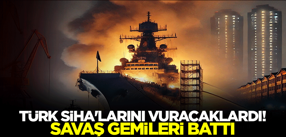 Türkiye'yi düşman ülke olarak ilan etmişlerdi! Allah'ın işi işte, savaş gemileri battı