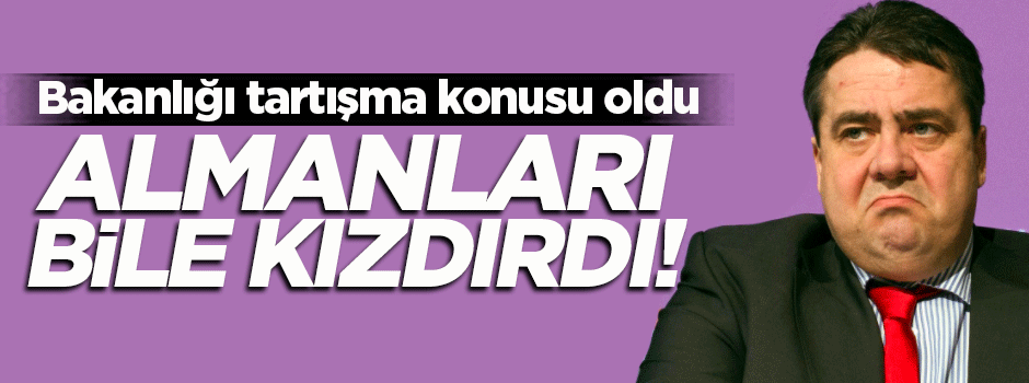 Türkiye'yi kızdıran Alman bakana Almanya'dan sert tepki!