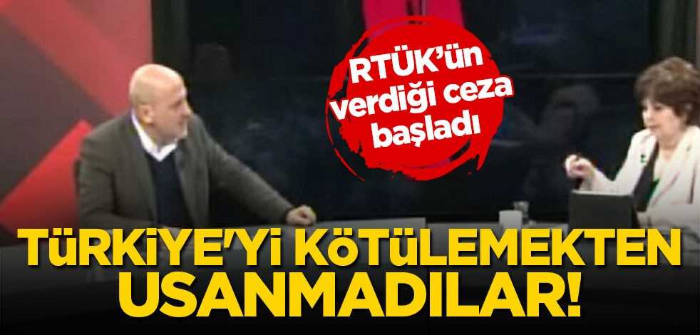 Türkiye'yi kötülemekten bıkmadılar! RTÜK'ün 5 günlük cezası başladı