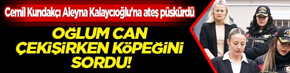 Türkiye’yi şok eden o köpek iddiaları: Cemil Kundakçı Aleyna Kalaycıoğlu'na ateş püskürdü! Herkes şok içerisinde...